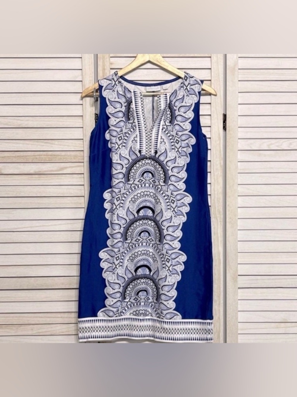 NWOT New York & Company Paisley Tunic Dress Size S PRICE FIRM